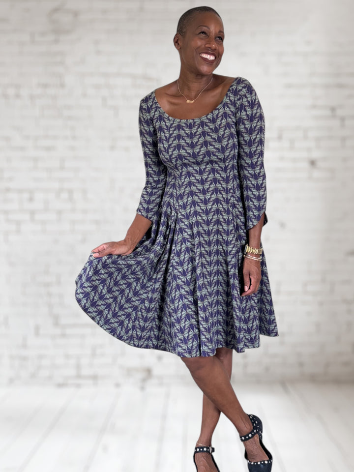 Luna Moth Poem Dress