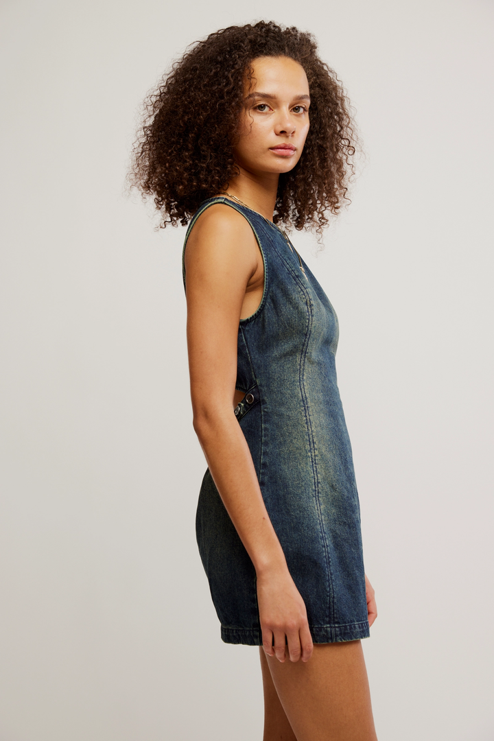 Atlas Denim Mini Dress