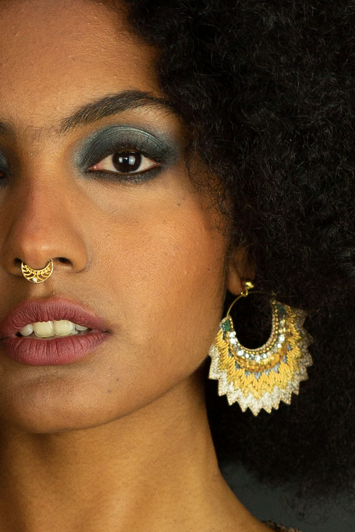 Maria Hoop Earrings