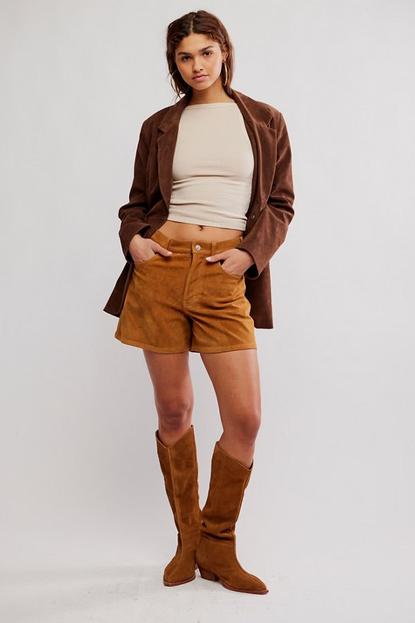 Tippi Vegan Suede Short