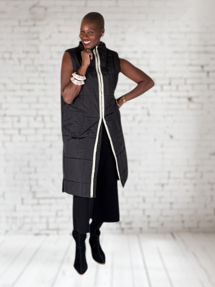 Padded Long Vest