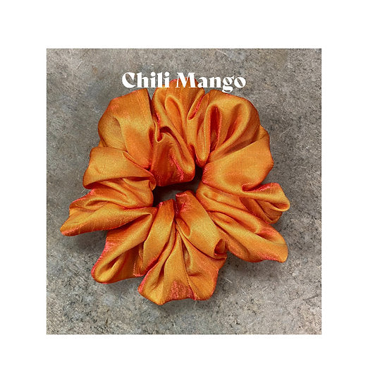 Morgan Dallas Silk Scrunchie
