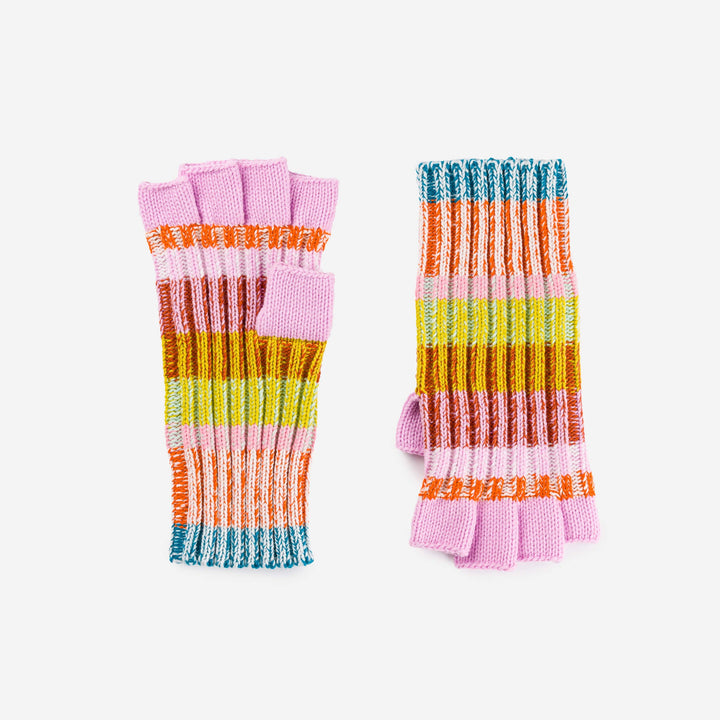 Mosaic Fingerless Gloves