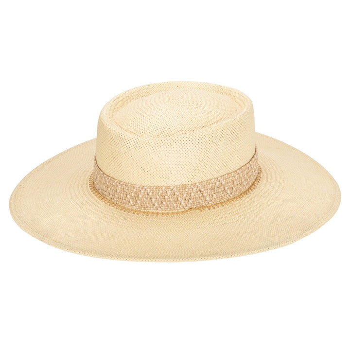 Paper Weave Gambler Hat