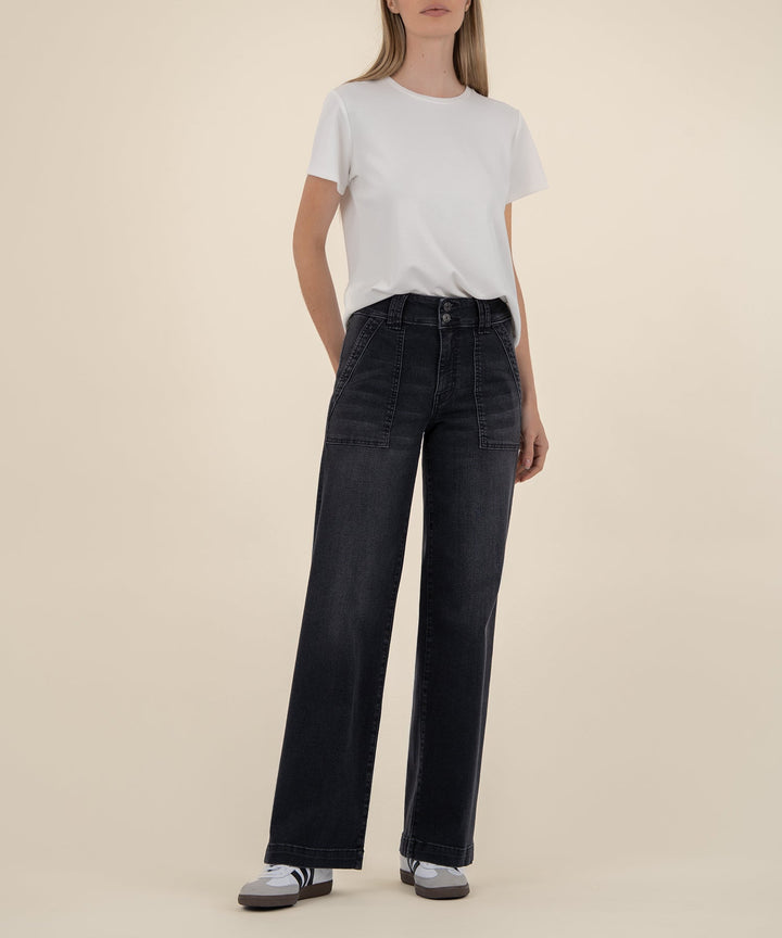 Jodi Hi Straight Porkchop Jeans