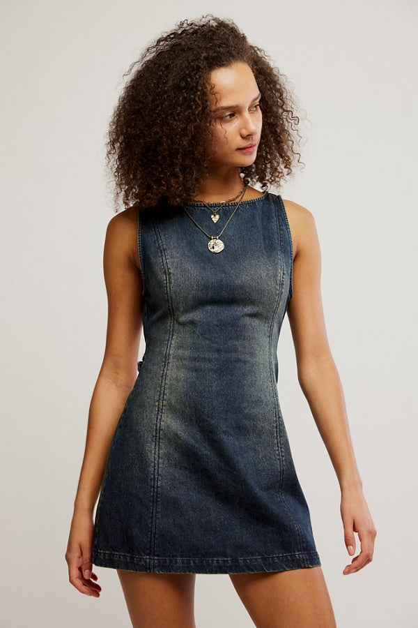 Atlas Denim Mini Dress