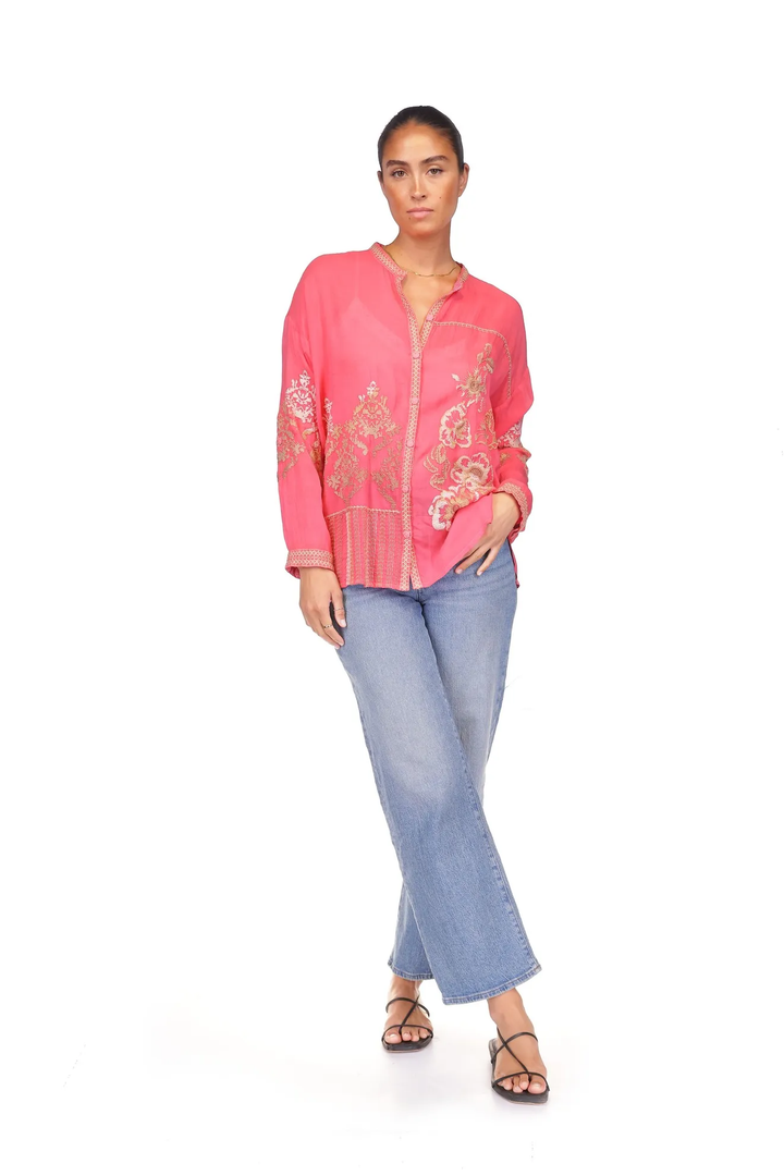 The Audrey Mandarin Top