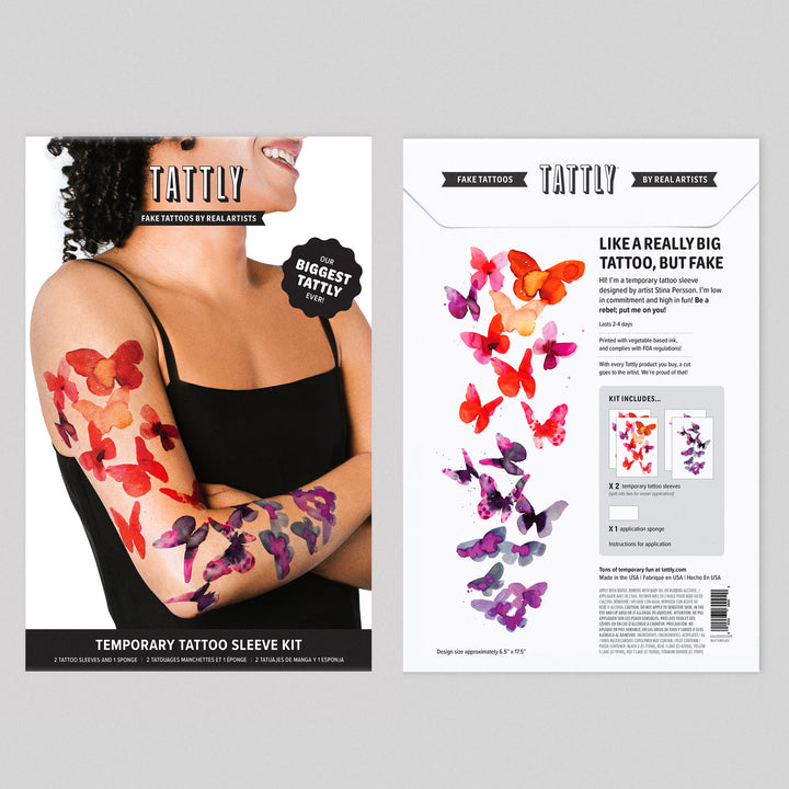 Temp Tattoo Sleeve Kit