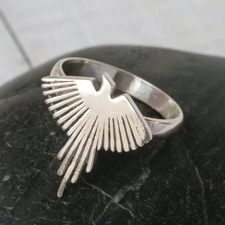 Silver Phoenix Ring