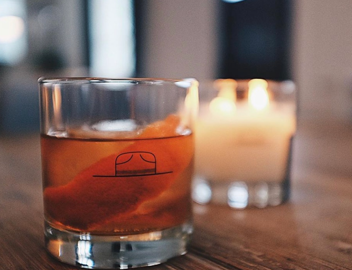 Ranger Station Whiskey Glass Candle