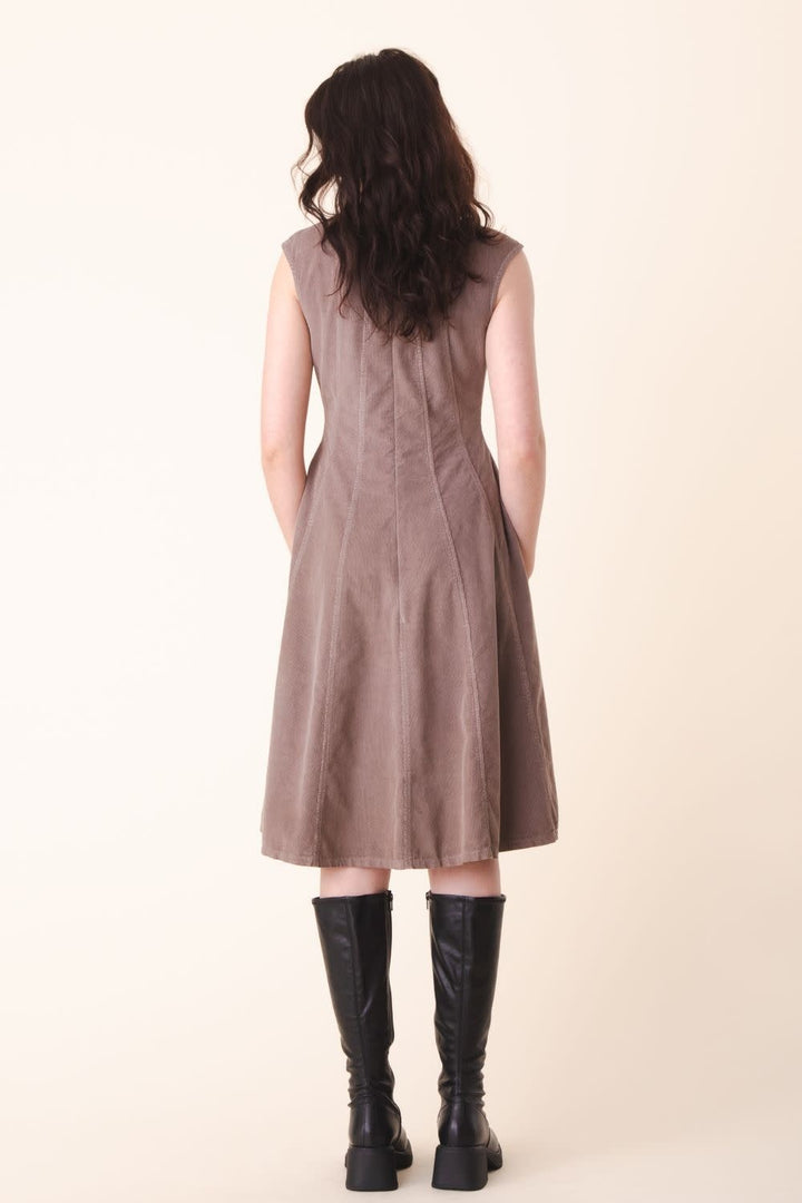 New Directions Cord Dress