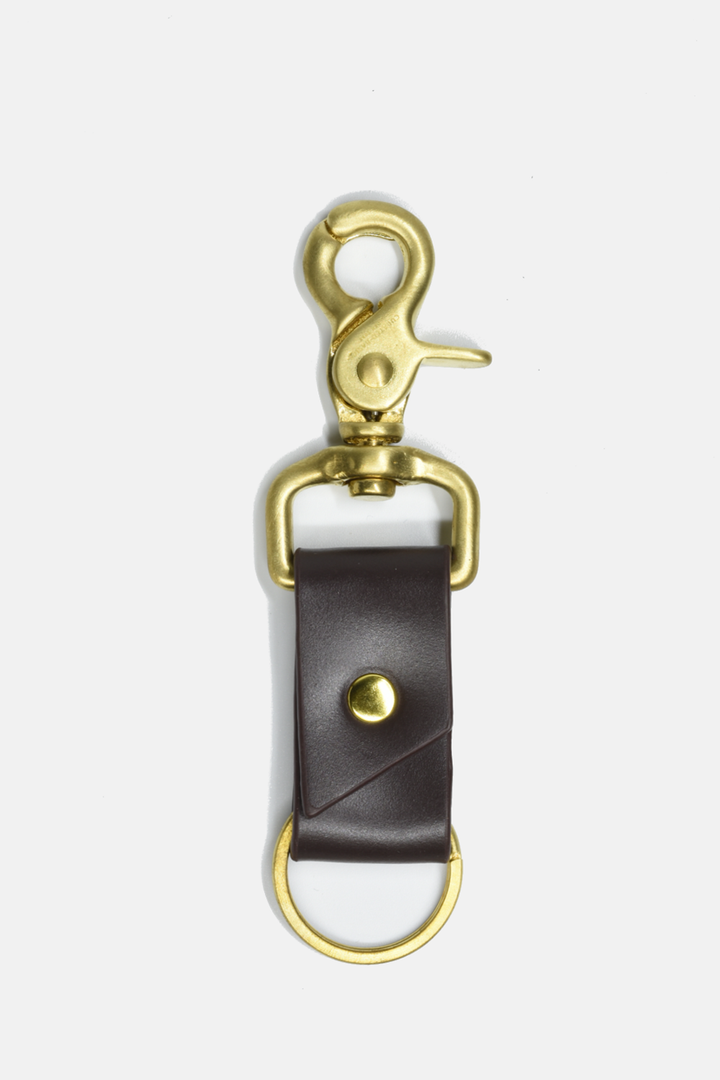 Curated Basics Leather Lobster Keychain