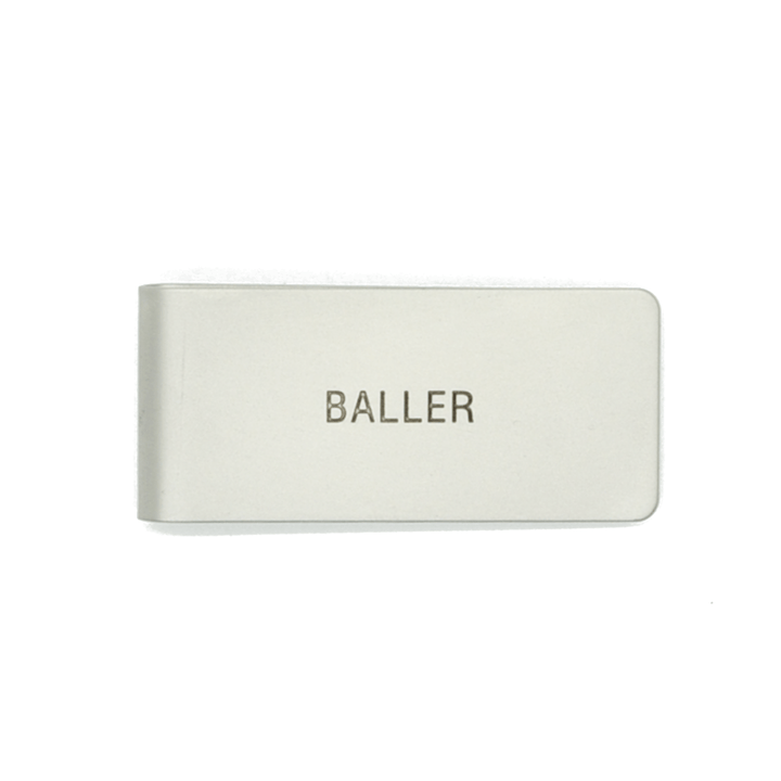 Curated Basic Baller Money Clip