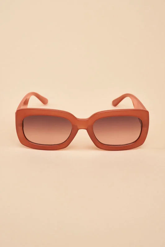 Everlee Peach Sunglasses