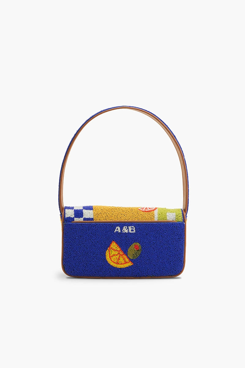 Mediterranean Sardine Beaded Handbag