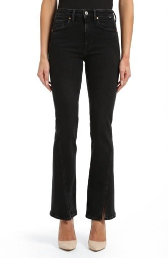 Maria Front Slit Jeans