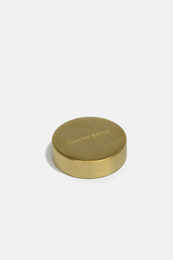 Curated Basics Brass Pill Case
