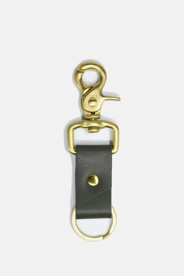 Curated Basics Leather Lobster Keychain