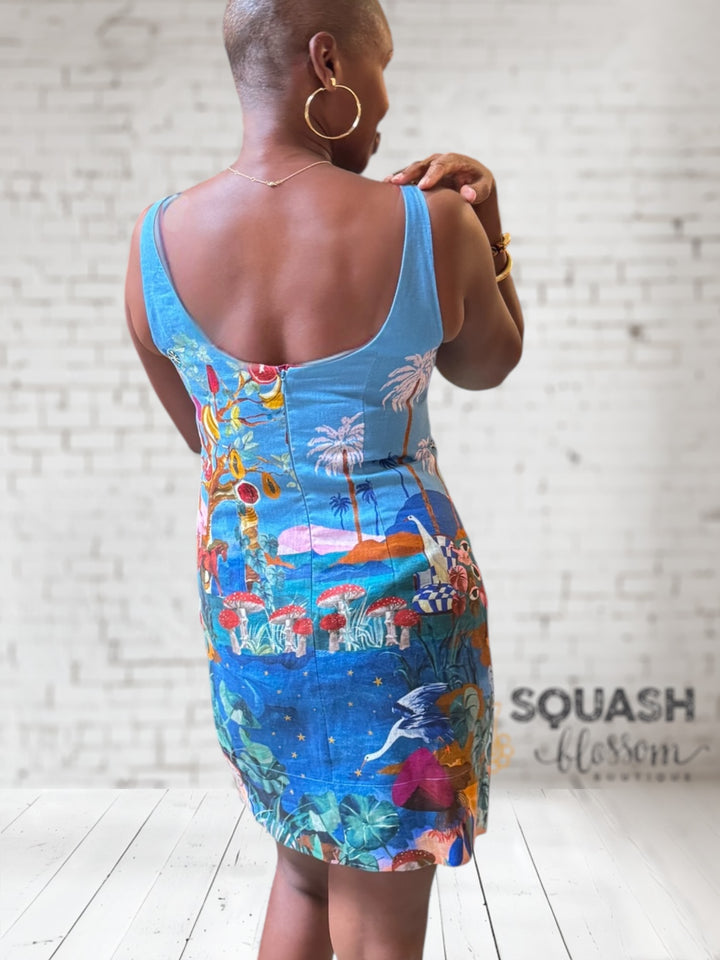 Dream Landscape Mini Dress