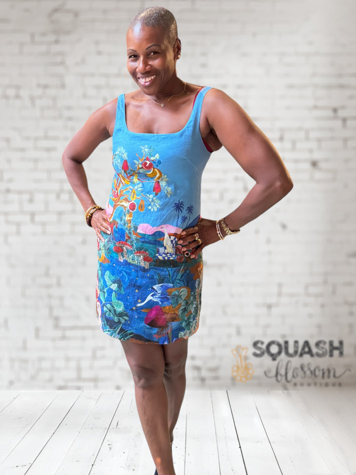 Dream Landscape Mini Dress