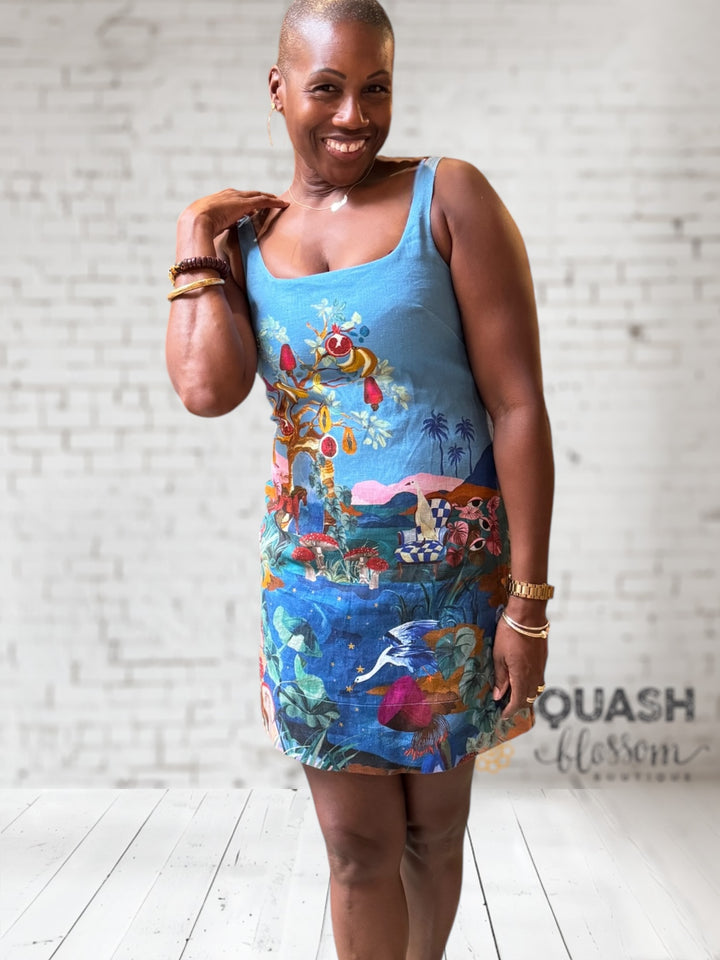 Dream Landscape Mini Dress