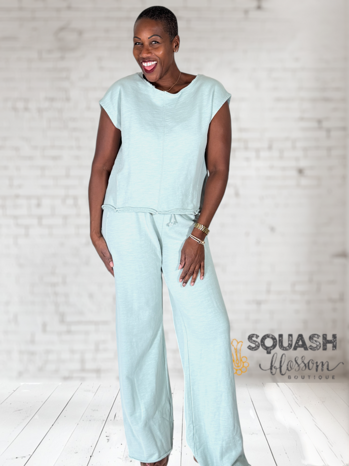 Wide Drawstring Pants