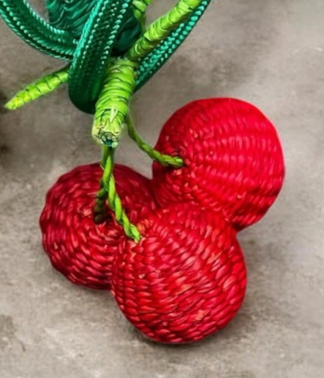 Woven Bag Charm