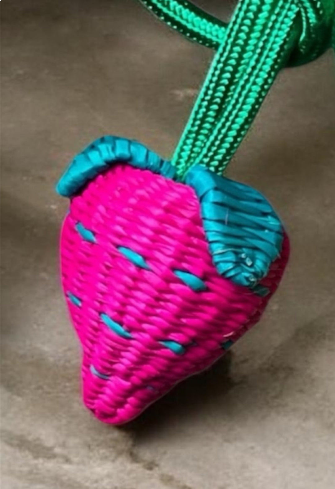 Woven Bag Charm