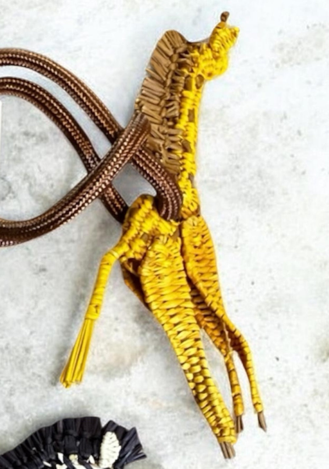 Woven Bag Charm