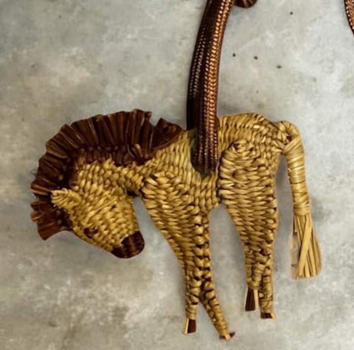 Woven Bag Charm