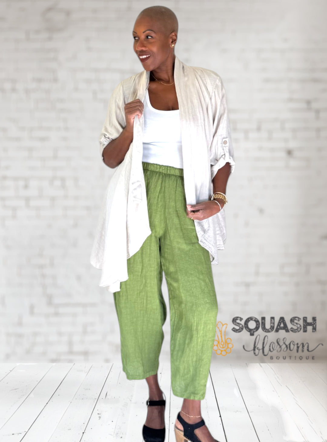 Linen Swing Jacket