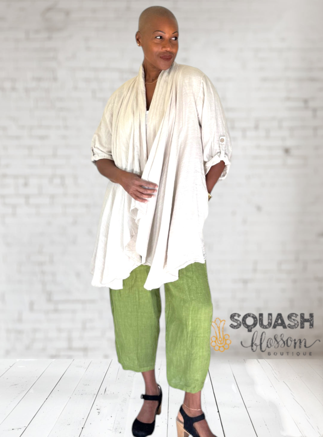 Linen Swing Jacket