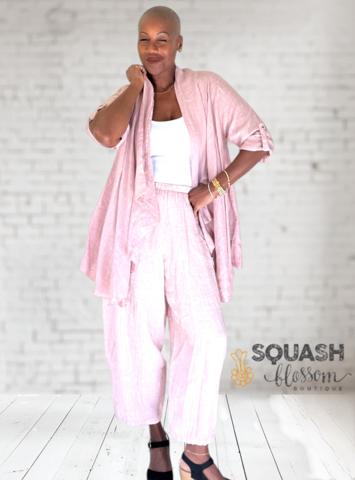 Linen Swing Jacket