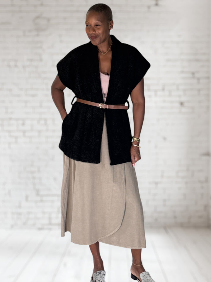 Belted Vest