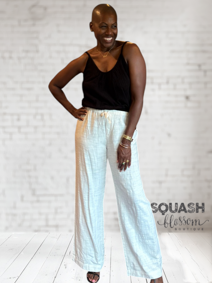 Easy Wide Leg Pant
