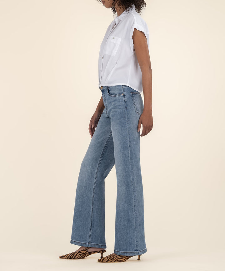 Gaia Pleated Cuff Shirt
