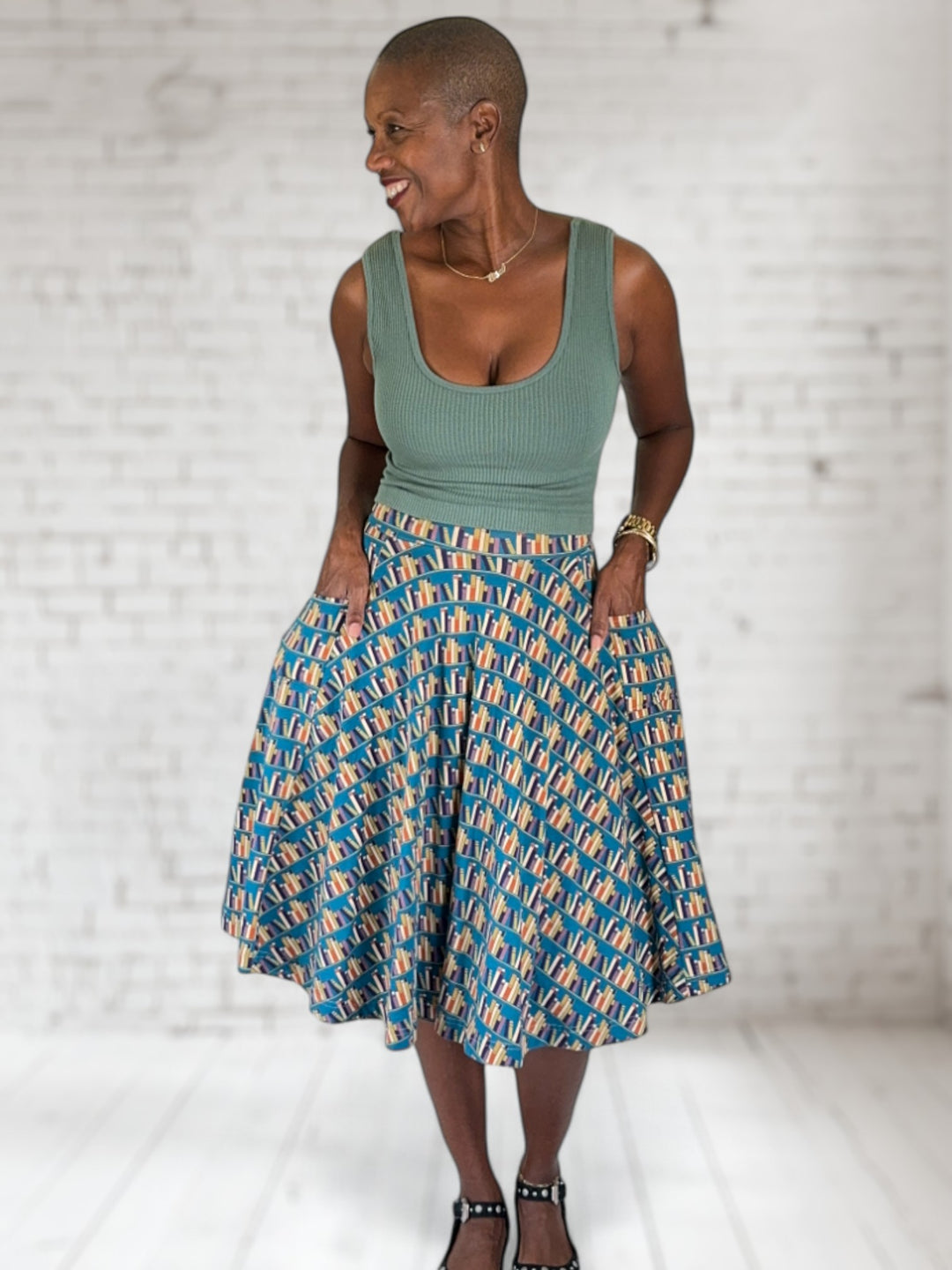 Library Sojourn Skirt
