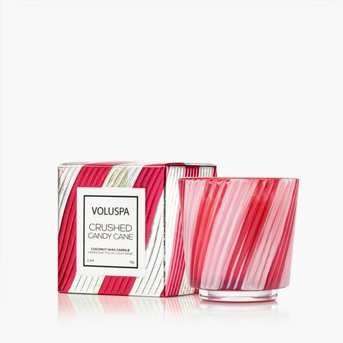 Crushed Candy Cane 2.5oz Boxed Mini Candle