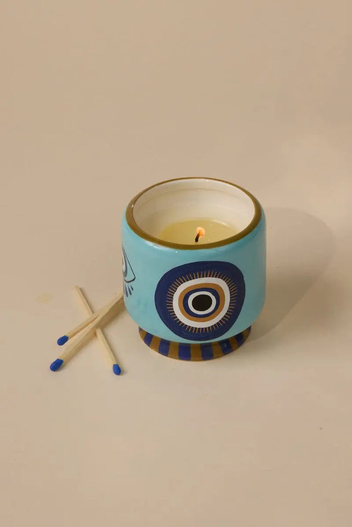 Dopo Hand Painted Candle