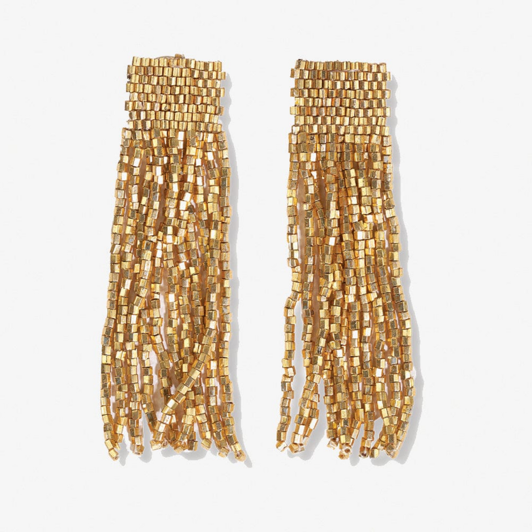 Marilyn Solid Fringe Earrings