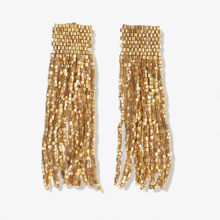 Marilyn Solid Fringe Earrings