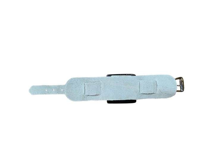Hand Glass Leather Bracelet