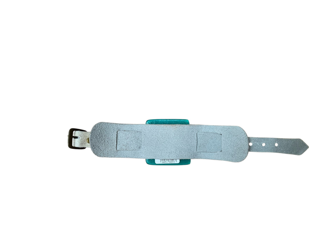Hand Glass Leather Bracelet