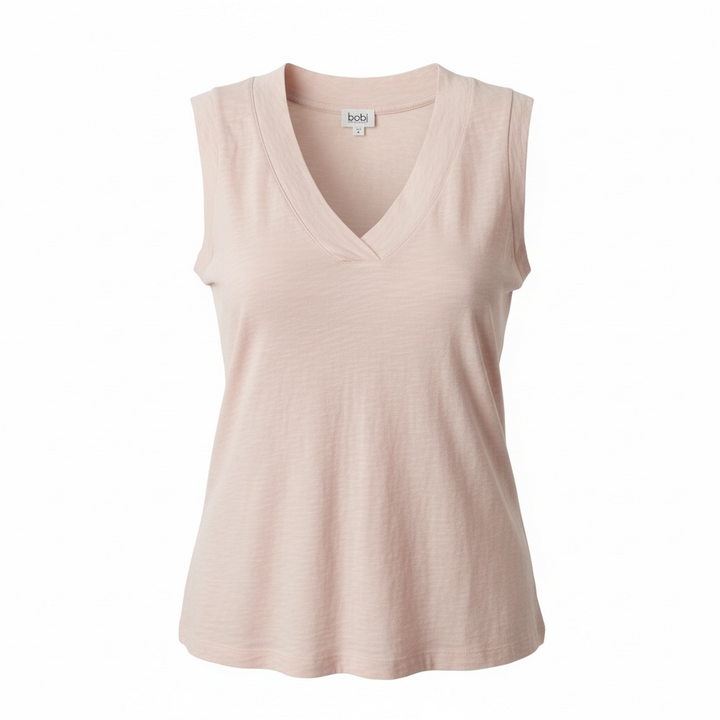 Banded V Neck Tank