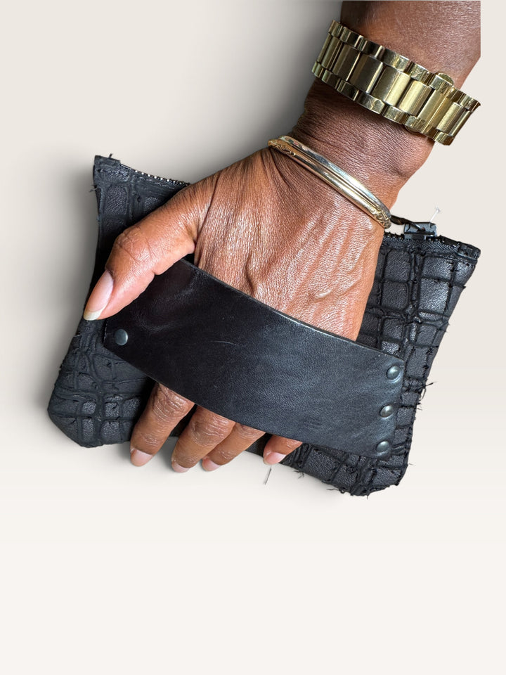 Rebel Hand Slide Mini Clutch