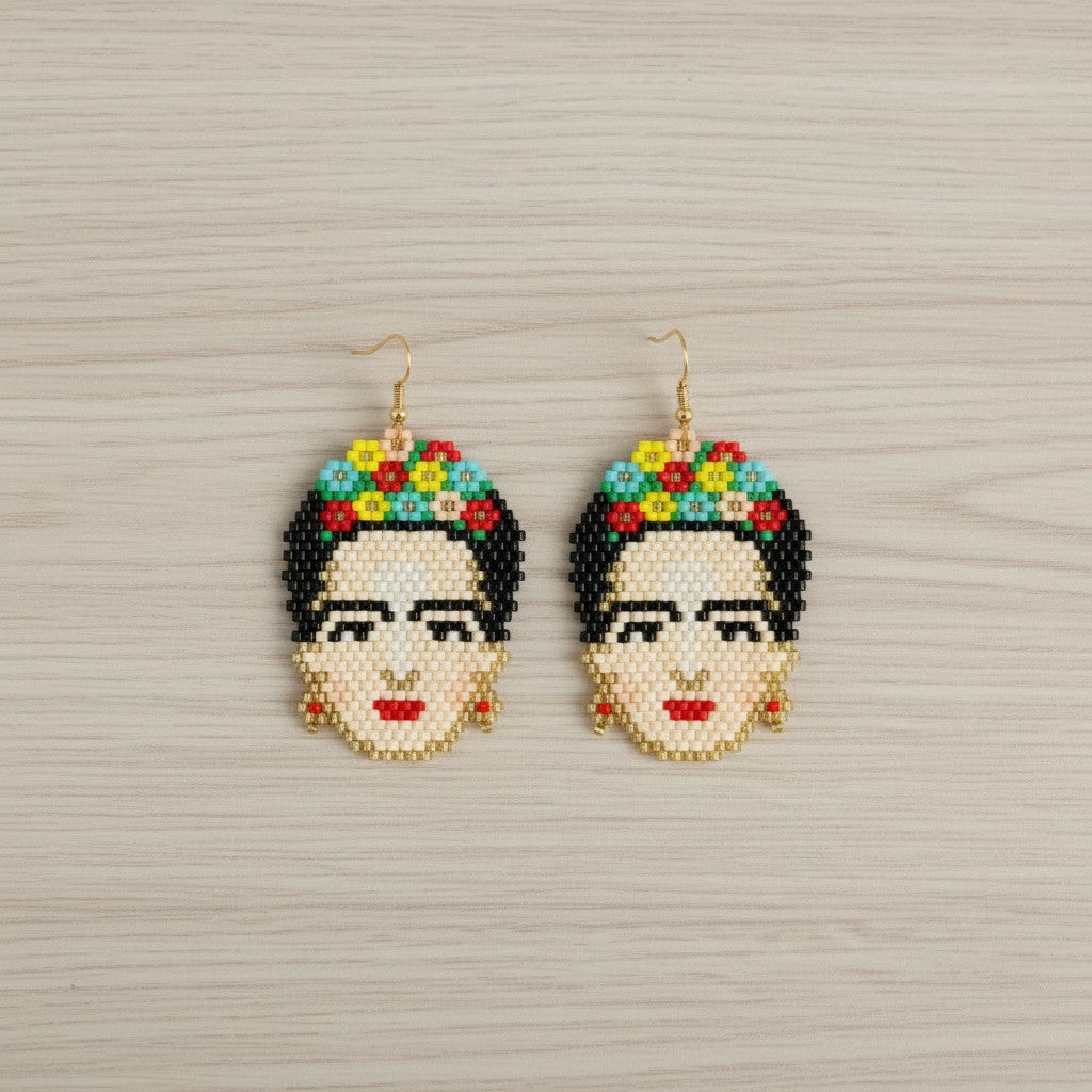 Frida Beaded Earrings