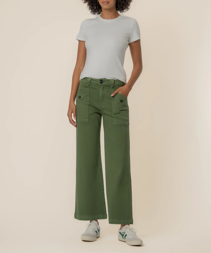 Meg Hi Wide Front Back Pocket Jeans