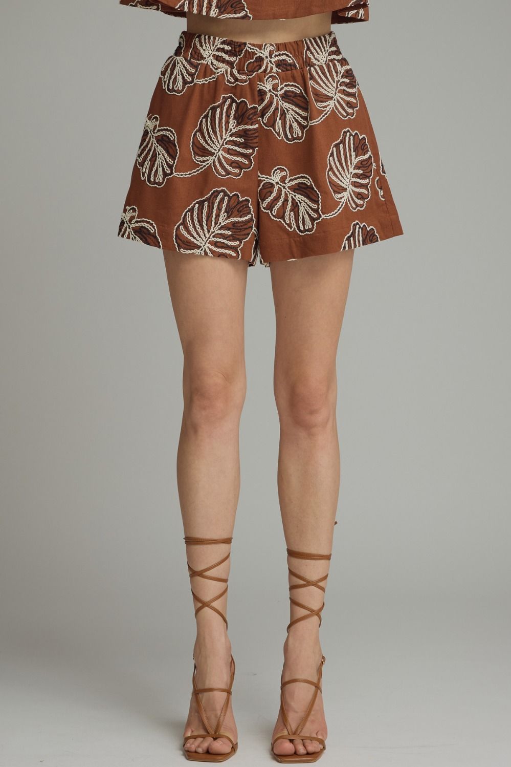 Poplin Pattern Shorts