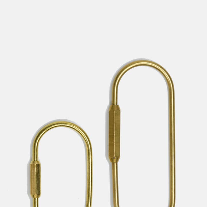 Oval Minimalist Keychain
