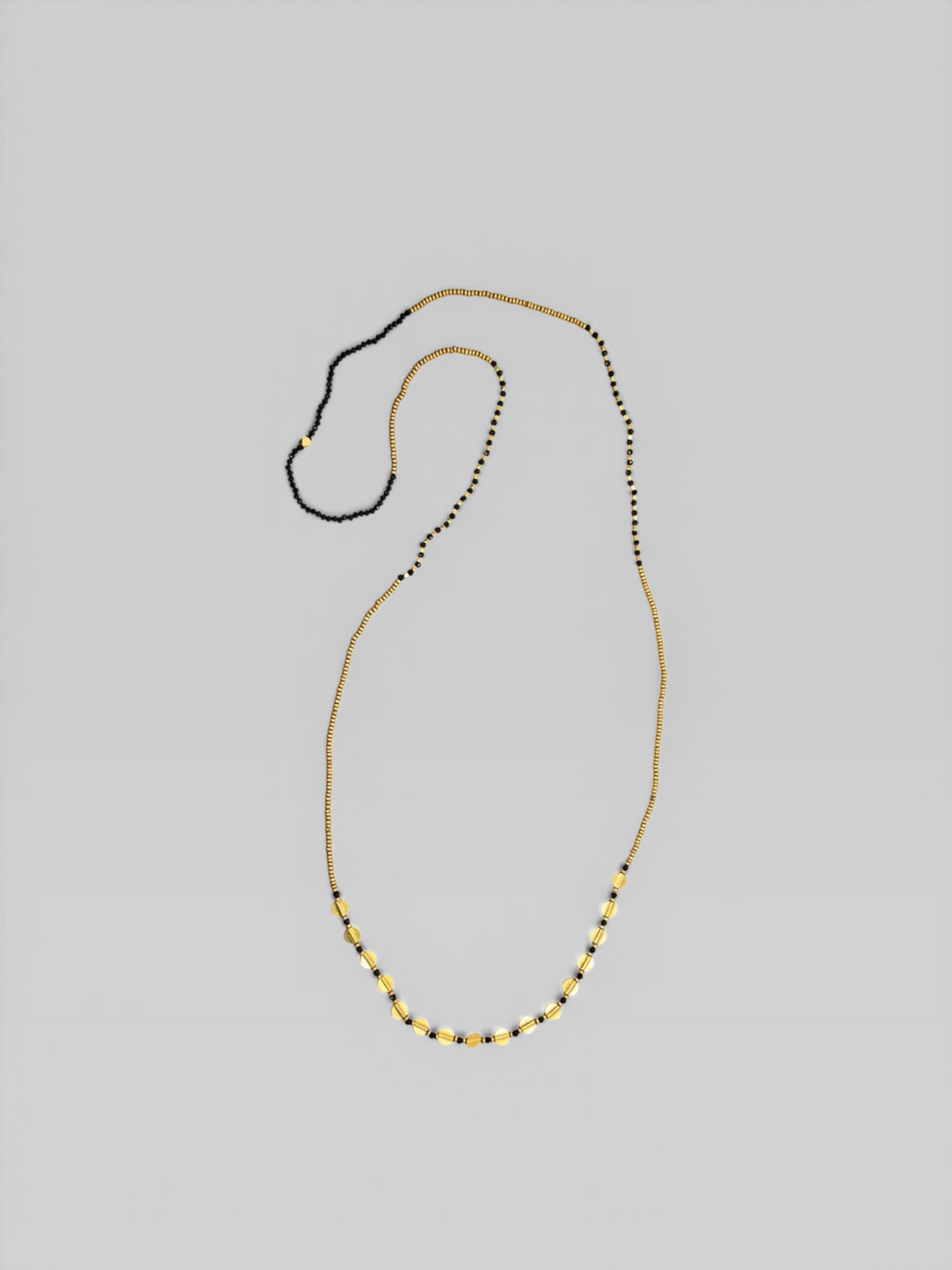 Beaded Circle Pop Necklace